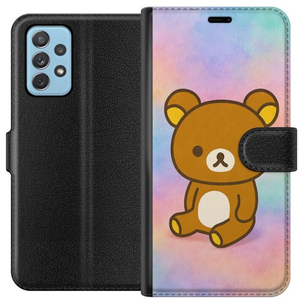 Samsung Galaxy A52 5G Lompakkokotelo Kawaii Sanrio Rilakkuma