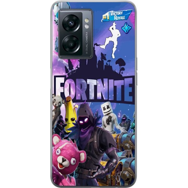 OnePlus Nord N300 Gjennomsiktig deksel Fortnite