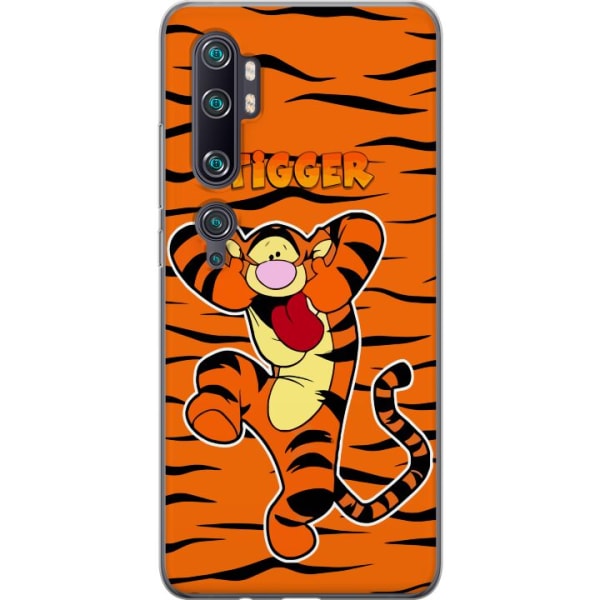 Xiaomi Mi Note 10 Pro Läpinäkyvä kuori Tiger