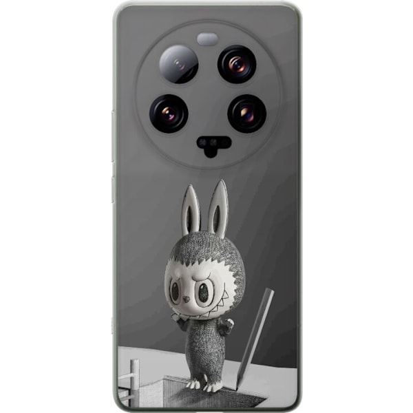 Xiaomi 13 Ultra Läpinäkyvä kuori Pop Mart MEGA LABUBU LABUBU Sketch 1000%