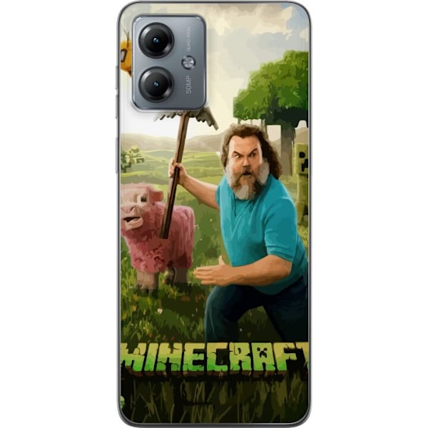 Motorola Moto G14 Läpinäkyvä kuori A Minecraft Movie
