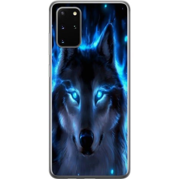 Samsung Galaxy S20+ Gjennomsiktig deksel ulv