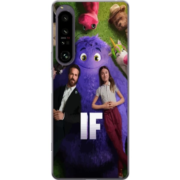 Sony Xperia 1 IV Läpinäkyvä kuori IF: Låtsaskompisar
