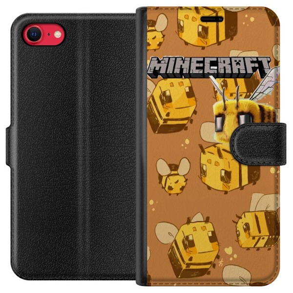 Apple iPhone 7 Tegnebogsetui Minecraft Bi