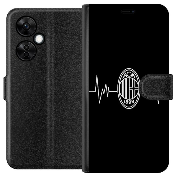 OnePlus Nord CE3 Plånboksfodral AC Milan