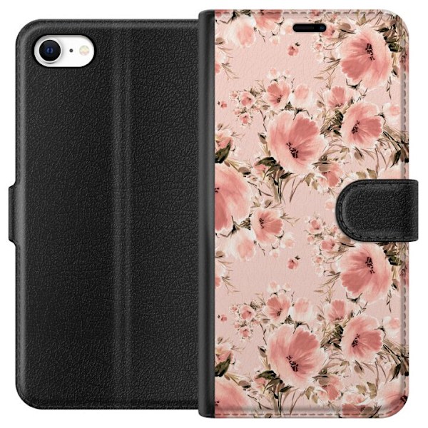 Apple iPhone 6s Tegnebogsetui Blomster