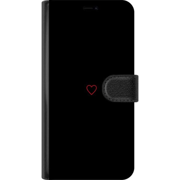 Kompatibelt Plånboksfodral till Samsung Galaxy A40 Hjärta