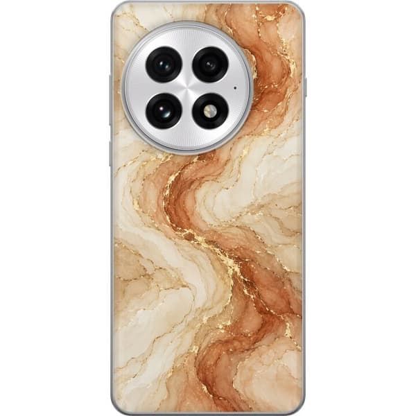 Kompatibel Mobilcover til OnePlus 13 Sandmarmor beige