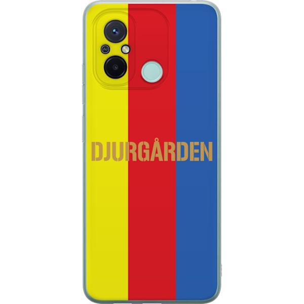 Xiaomi Redmi 12C Gennemsigtig cover Djurgården