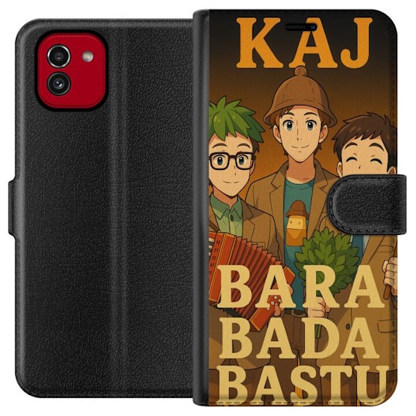 Samsung Galaxy A03 Lommeboketui KAJ Bara bare bade i badstuen