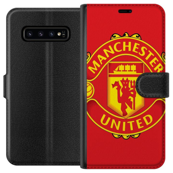 Samsung Galaxy S10 Plånboksfodral Manchester United FC