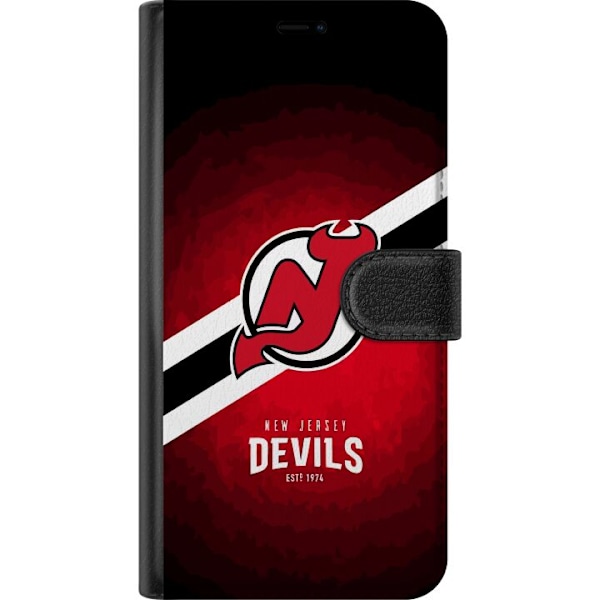 Apple iPhone 16e Lommeboketui New Jersey Devils (NHL)