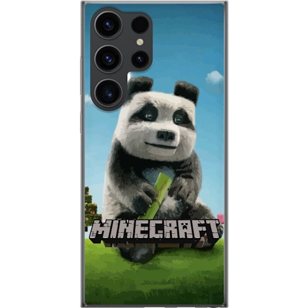 Samsung Galaxy S24 Ultra Gennemsigtig cover A Minecraft Movie