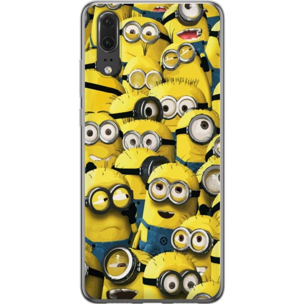 Huawei P20 Gjennomsiktig deksel Minions