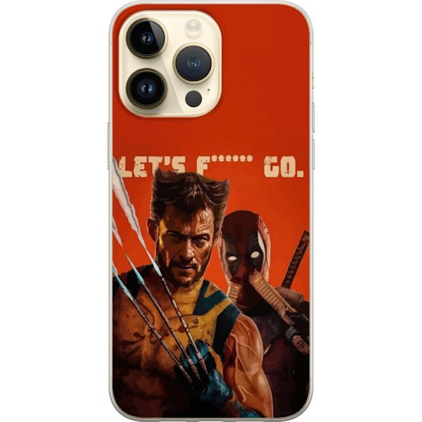 Apple iPhone 14 Pro Max Gjennomsiktig deksel Deadpool & Wolver