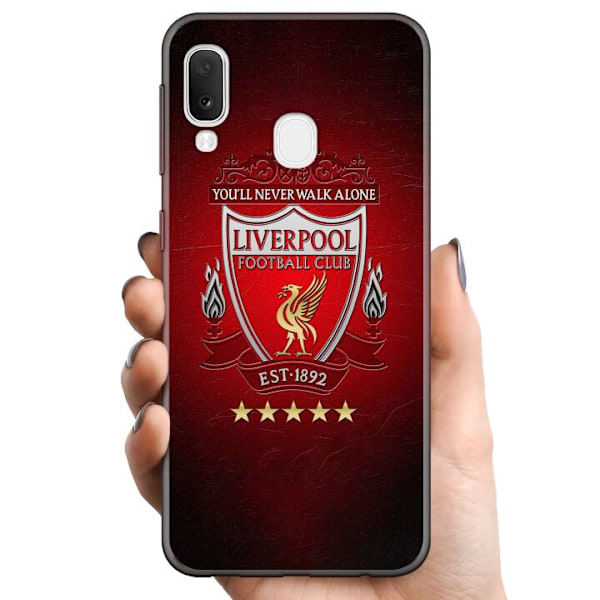 Samsung Galaxy A20e TPU Mobilskal Liverpool