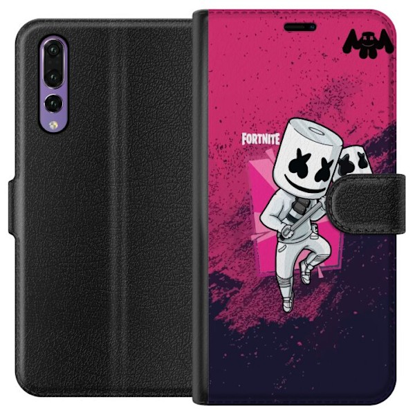 Huawei P20 Pro Tegnebogsetui Marshmello Fortnite Skin Emote Ga