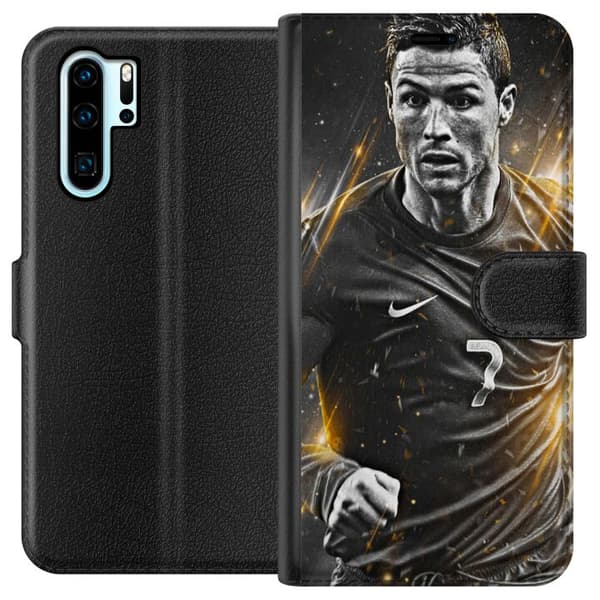Kompatibelt Lommeboketui til Huawei P30 Pro Ronaldo