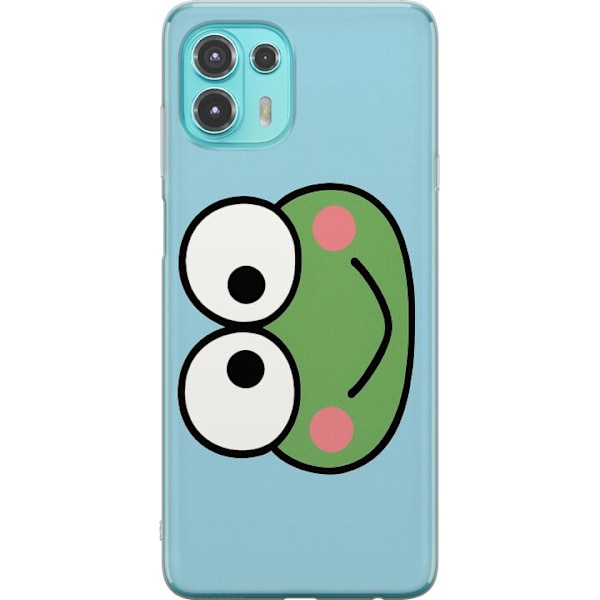 Motorola Edge 20 Lite Läpinäkyvä kuori Keroppi Smile