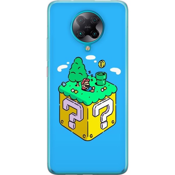 Xiaomi Poco F2 Pro Läpinäkyvä kuori Mario