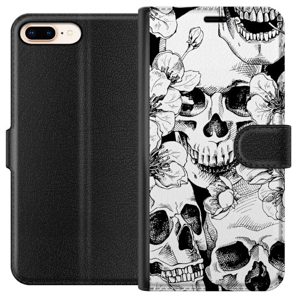 Apple iPhone 7 Plus Lompakkokotelo luu