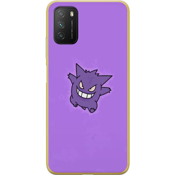 Xiaomi Poco M3  Gjennomsiktig deksel Gengar