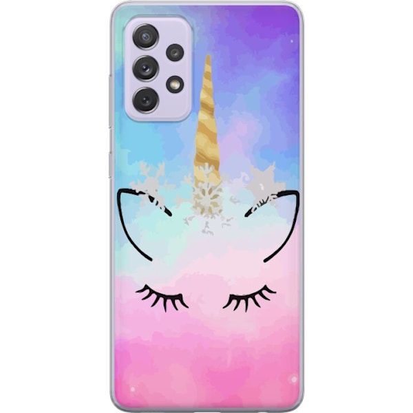 Samsung Galaxy A52s 5G Läpinäkyvä kuori Enkeli