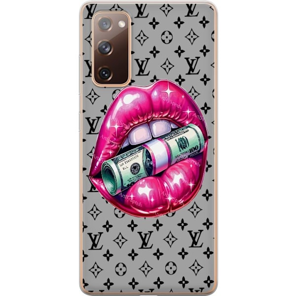 Samsung Galaxy S20 FE Gennemsigtig cover LV Money Lip