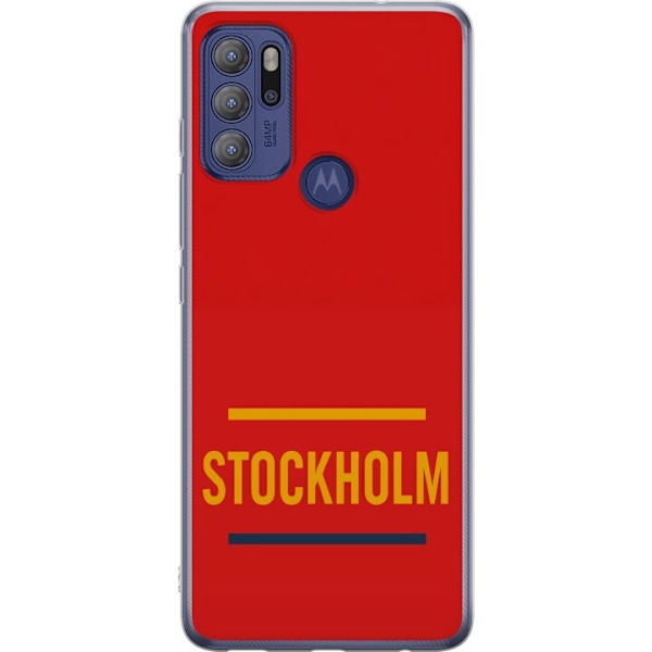 Motorola Moto G60S Läpinäkyvä kuori Stockholm – Hockey