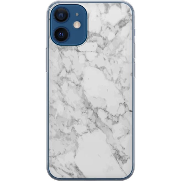 Apple iPhone 12  Läpinäkyvä kuori Marmori