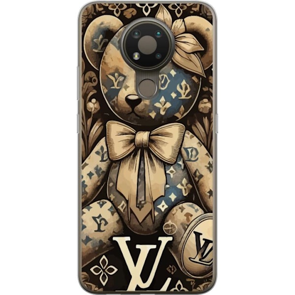 Nokia 3.4 Gennemsigtig cover Teddy Vuitton
