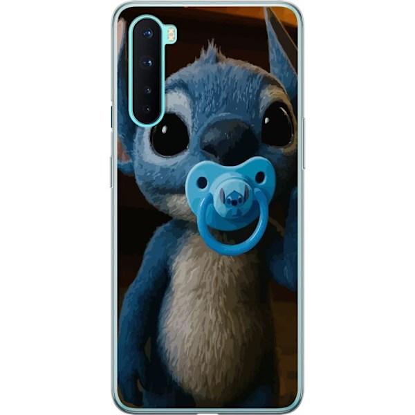 OnePlus Nord Läpinäkyvä kuori Stitch & Napp - vauvateema s
