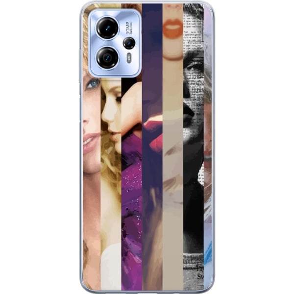 Motorola Moto G13 Gennemsigtig cover Taylor Swift