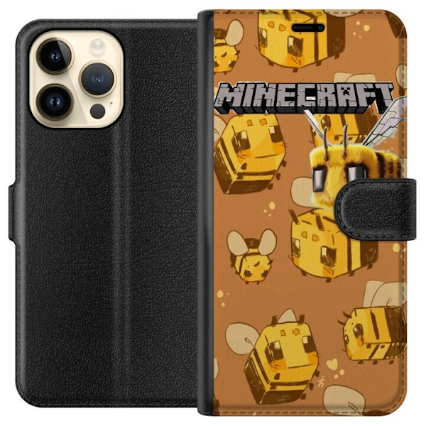 Apple iPhone 15 Pro Max Lommeboketui Minecraft Bi