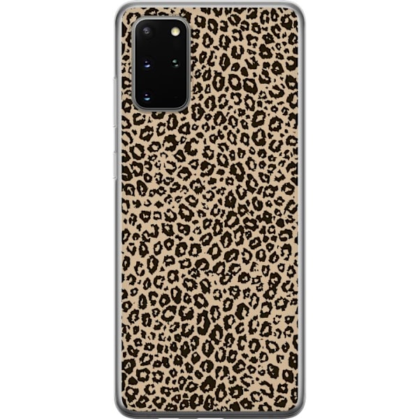 Samsung Galaxy S20+ Gjennomsiktig deksel Leopardskisse