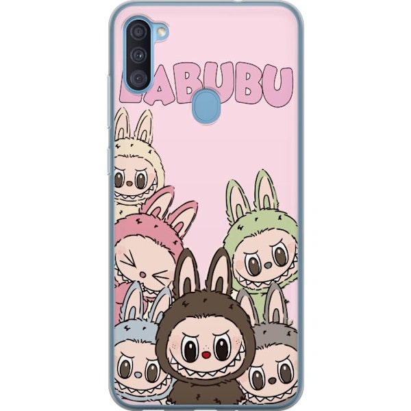 Samsung Galaxy A11 Genomskinligt Skal Labubu Classics