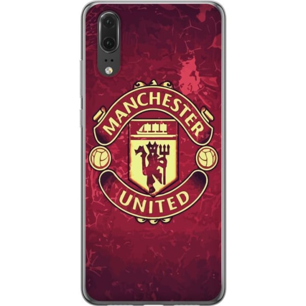 Huawei P20 Gennemsigtig cover Manchester United FC