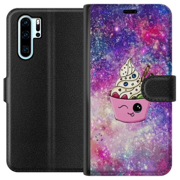 Kompatibelt Lommeboketui til Huawei P30 Pro Kake Rom