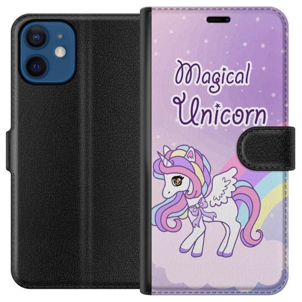 Kompatibelt Plånboksfodral till Apple iPhone 12 mini UNICORN