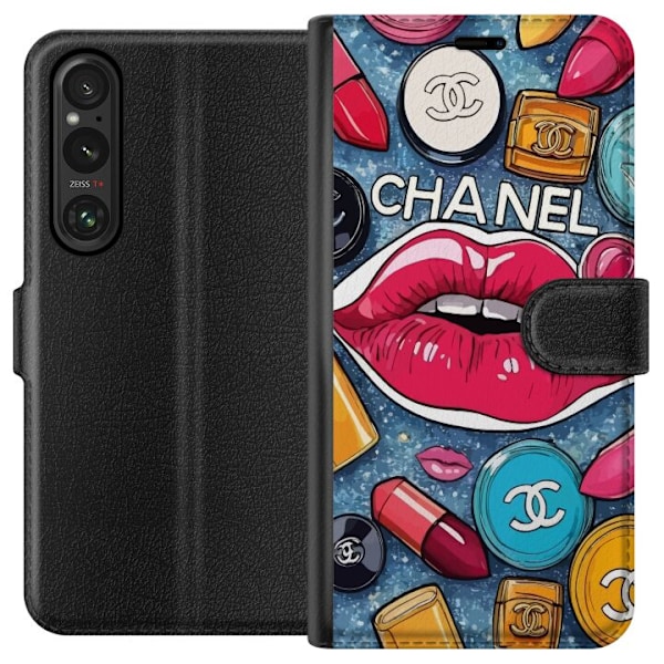 Sony Xperia 1 VI Lompakkokotelo Chanel Lips