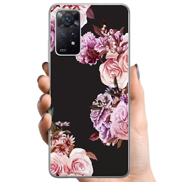Xiaomi Redmi Note 11 Pro 5G TPU Mobildeksel Blomster