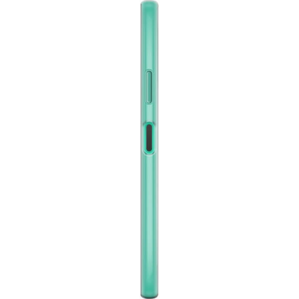 Sony Xperia 10 IV Läpinäkyvä kuori Labubu Sydän Taustakuva Pop Mart Rakkausteema Hahmodesign Suosittu Motiivi Keräilytaideteossarja