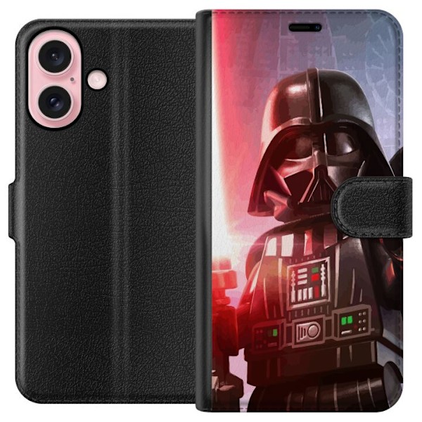 Apple iPhone 16 Lommeboketui Darth Vader