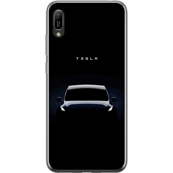 Huawei Y6 Pro (2019) Gennemsigtig cover Tesla