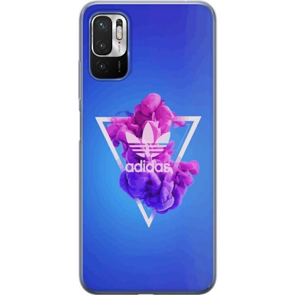 Xiaomi Redmi Note 10 5G Gjennomsiktig deksel Adidas-inspirert