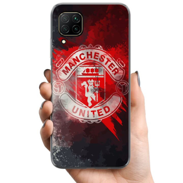 Huawei P40 lite TPU Mobilcover Manchester United FC
