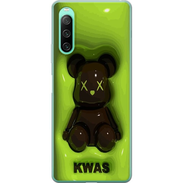 Sony Xperia 10 IV Genomskinligt Skal KAWS Grön