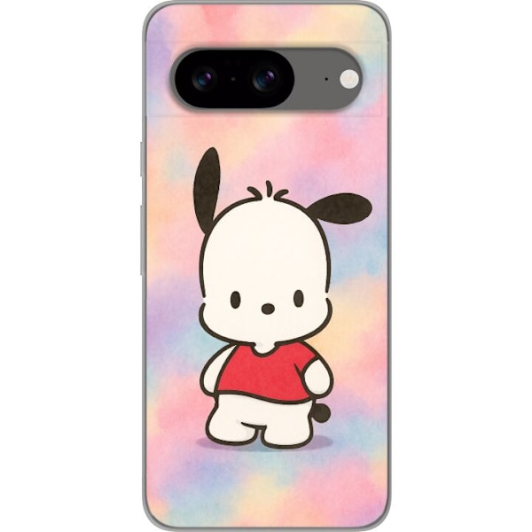 Google Pixel 8 Gjennomsiktig deksel Kawaii Sanrio Pochacco