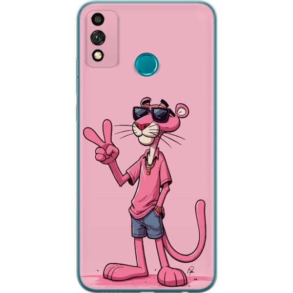 Honor 9X Lite Gjennomsiktig deksel Pink Panter Peace