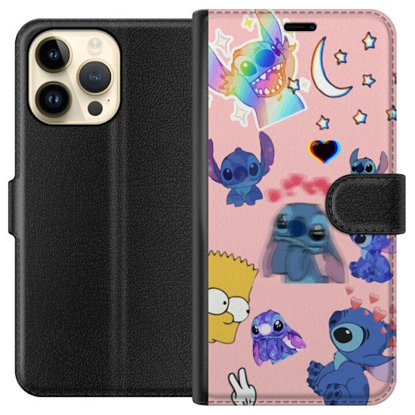 Apple iPhone 15 Pro Max Lommeboketui Stitch
